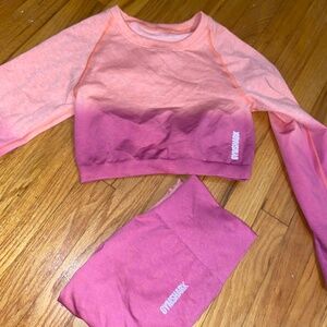 Gymshark Matching Set and Shorts